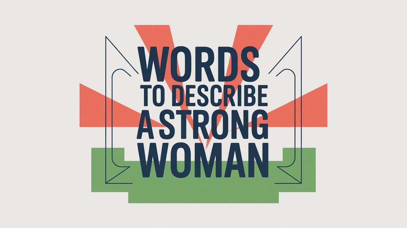 Words to Describe a Strong Woman
