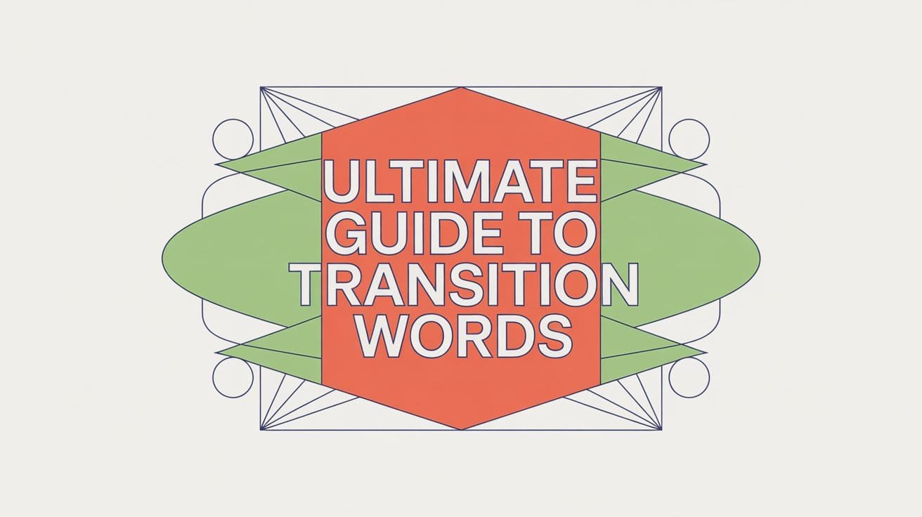 Ultimate Guide to Transition Words