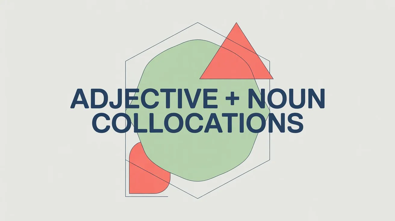 Adjective Noun Collocations