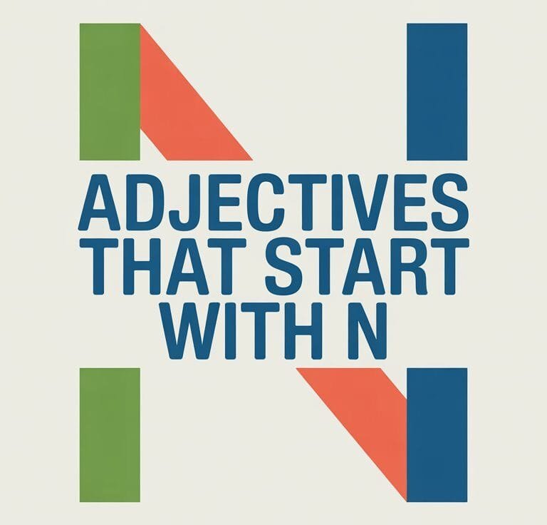 Adjectives That Start With N