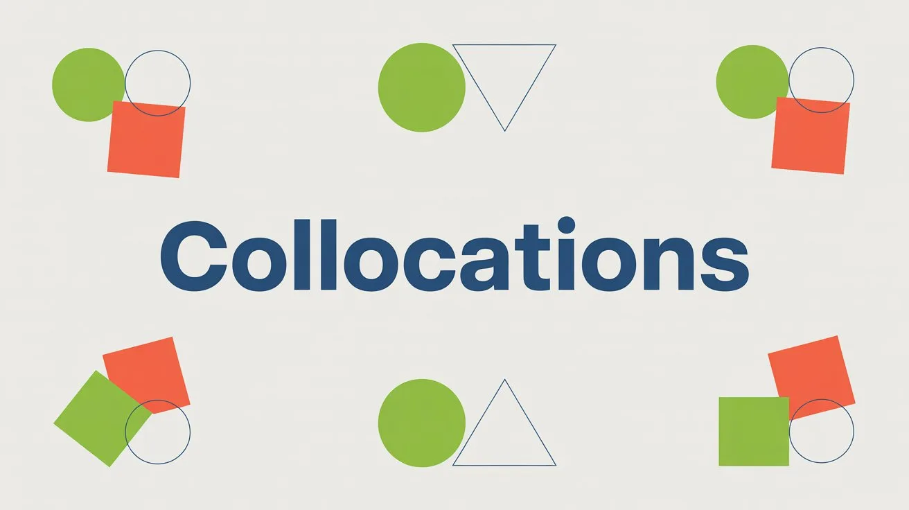 Collocations in English