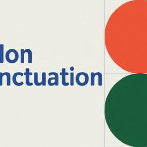 Colon Punctuation Guide