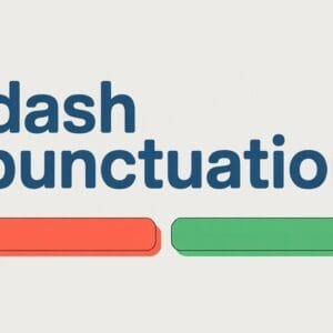 Dash Punctuation