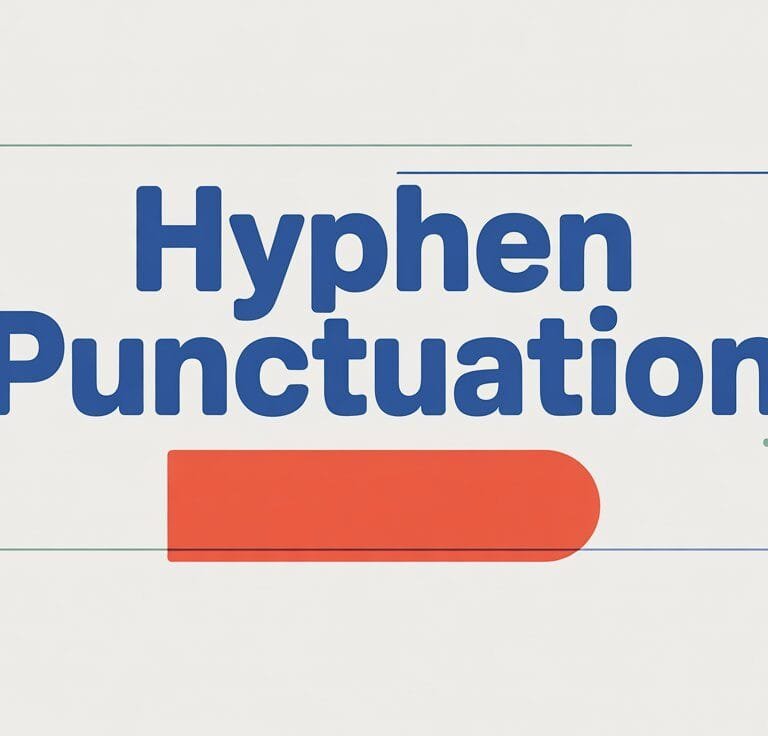 Hyphen Punctuation