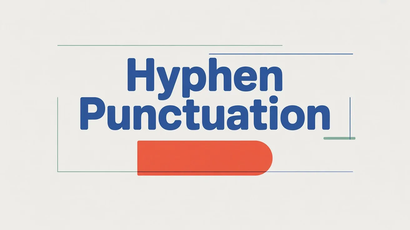 Hyphen Punctuation