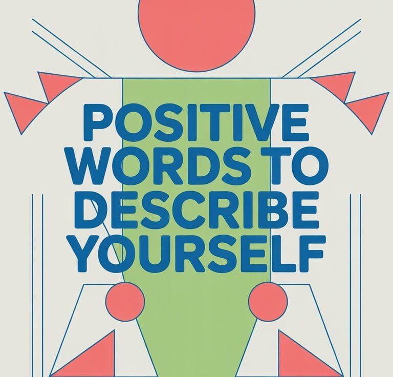 Positive Words to Describe Yourself