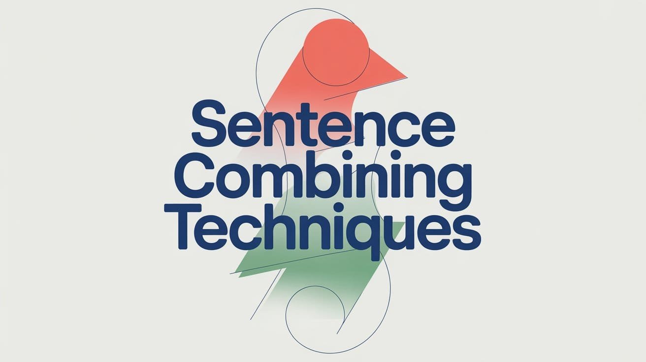 Sentence Combining Techniques in English