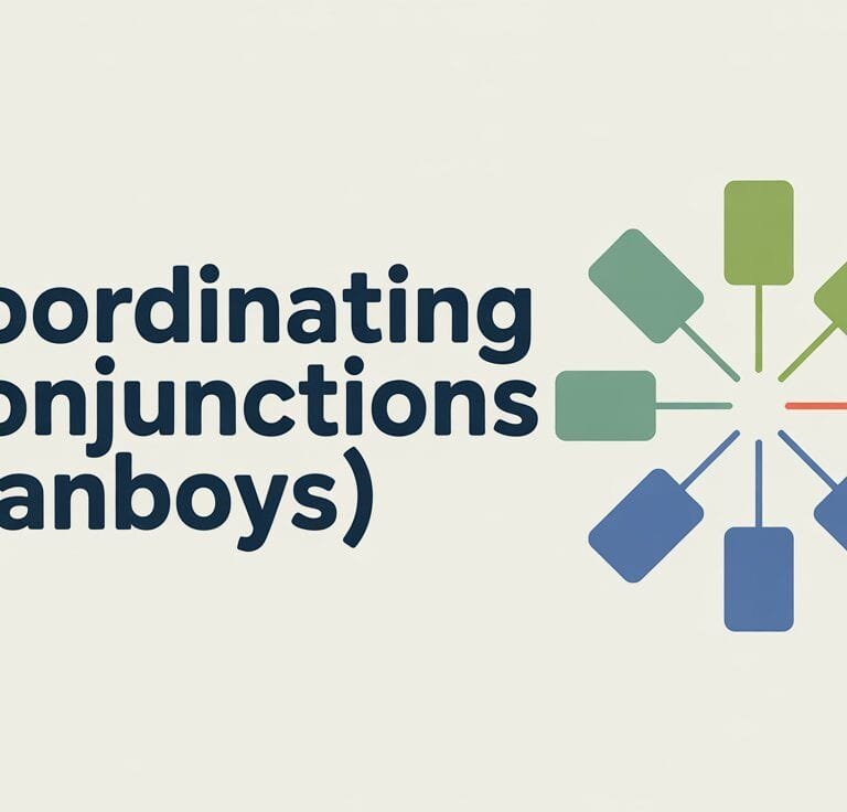 Coordinating Conjunctions (FANBOYS)
