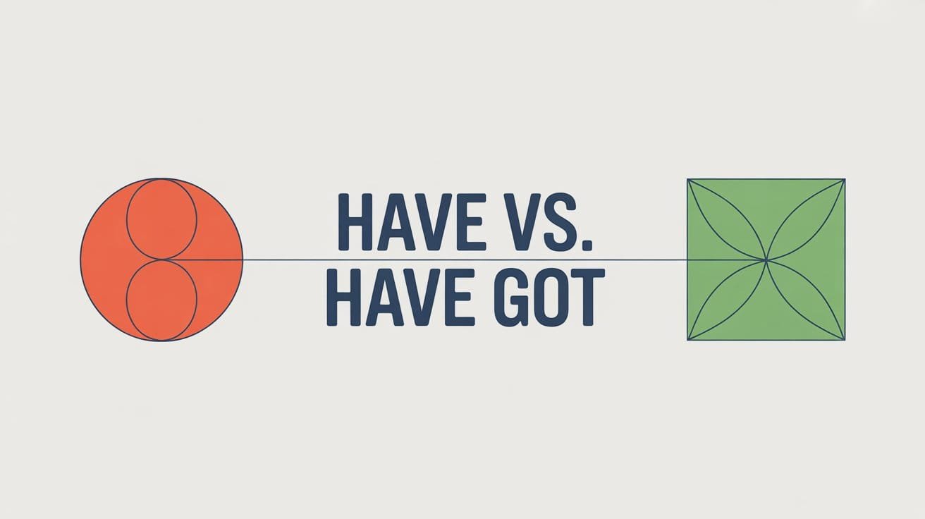 Have vs. Have Got