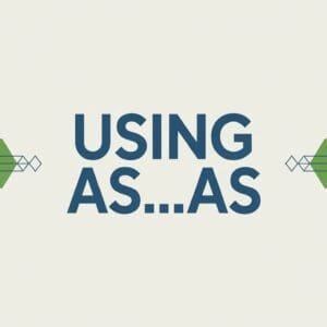 Using as as