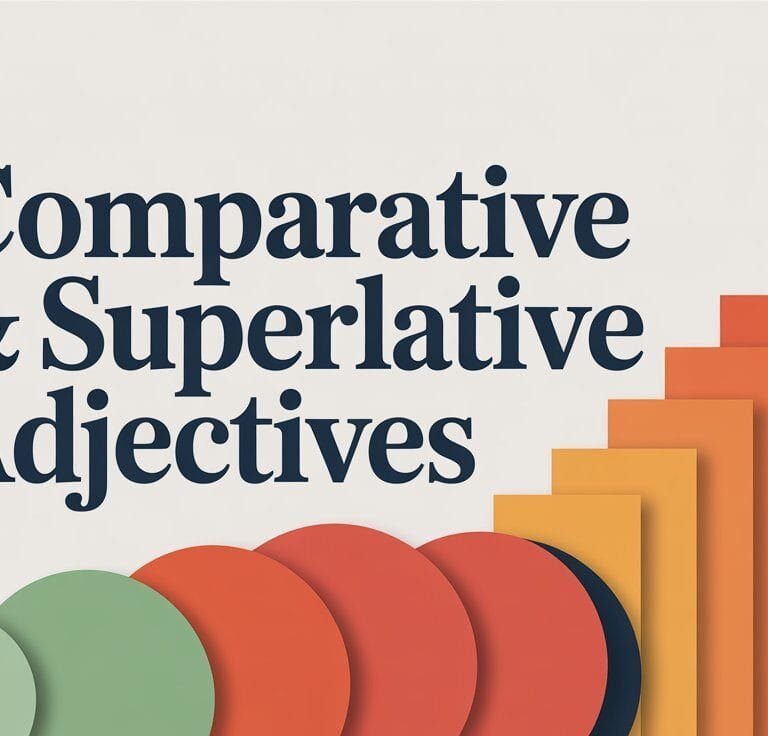 comparative and superlative adjectives list