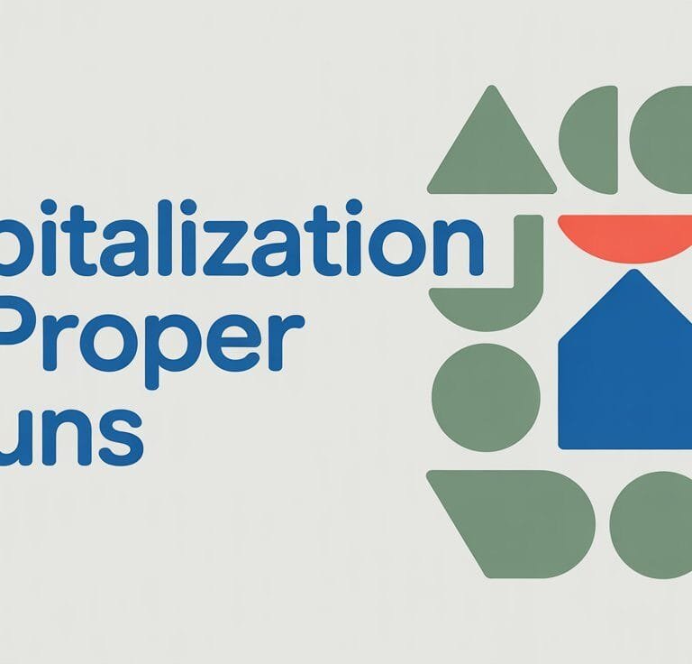 Capitalization of Proper Nouns