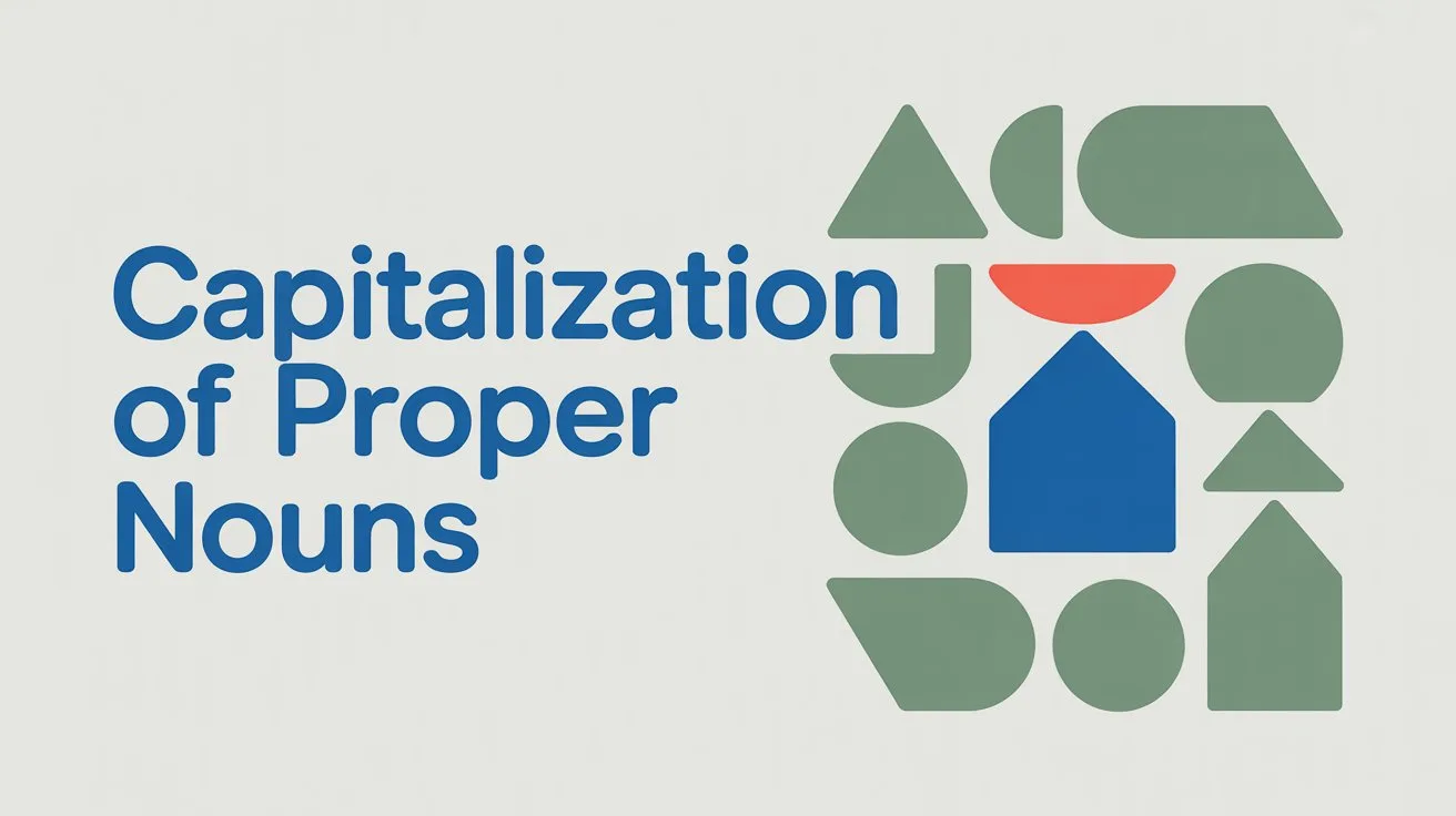 Capitalization of Proper Nouns