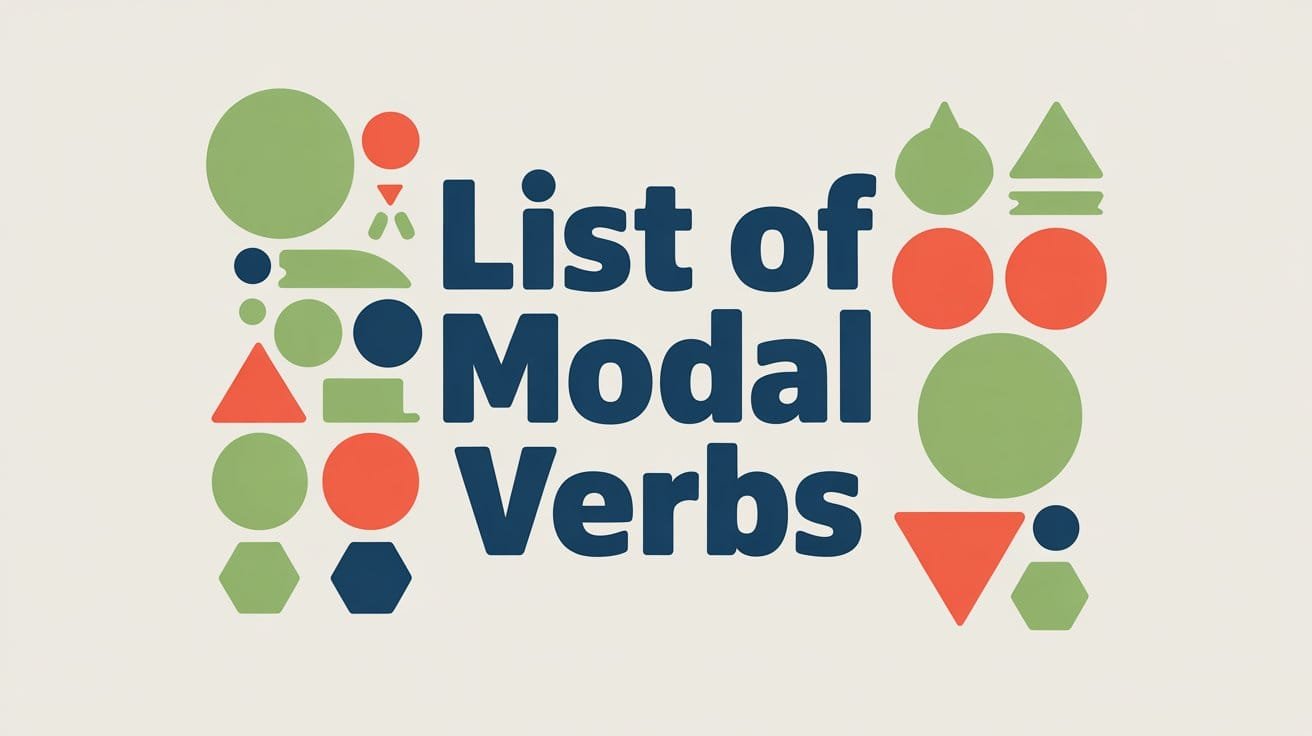 List of Modal Verbs in English
