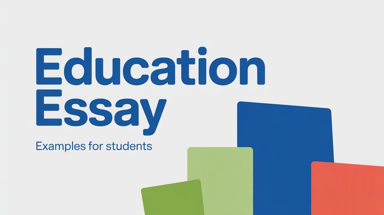 Education Essay Examples for Students
