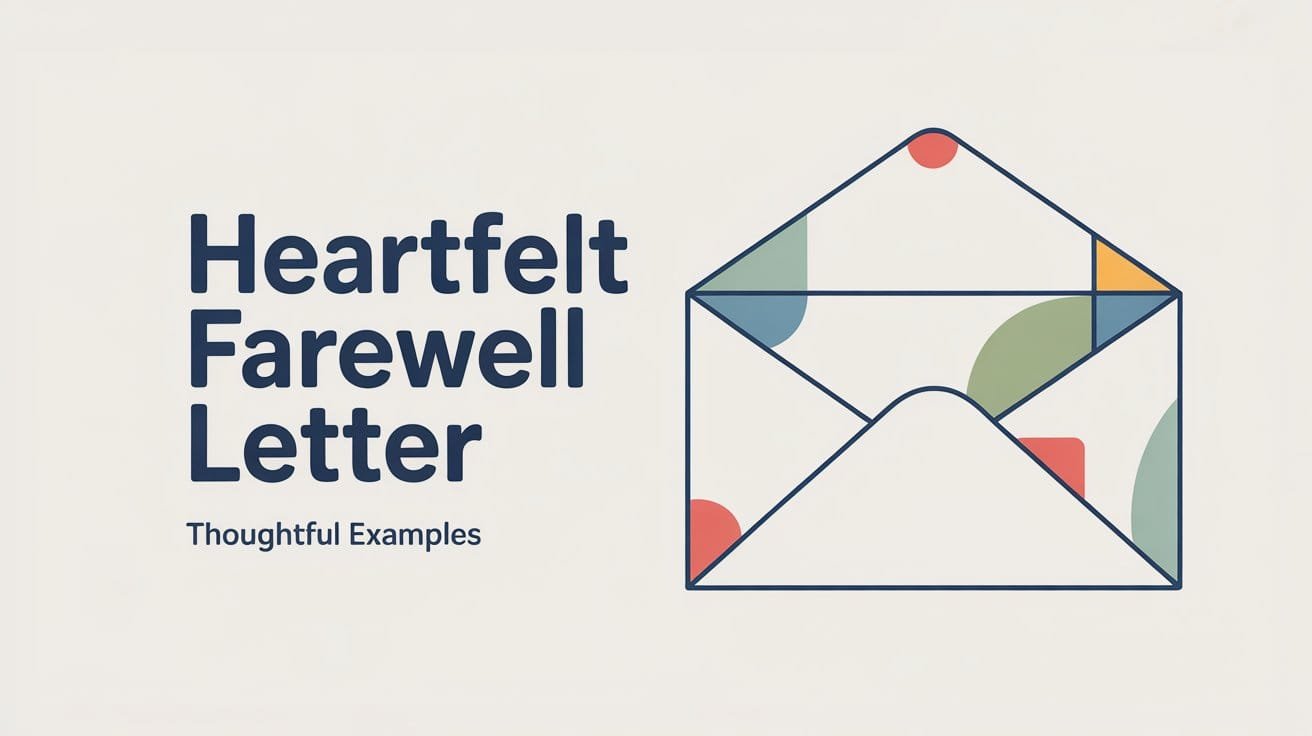 Heartfelt Farewell Letter to Colleagues