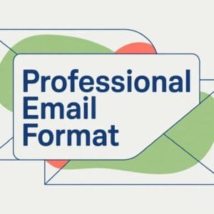 Professional Email Format