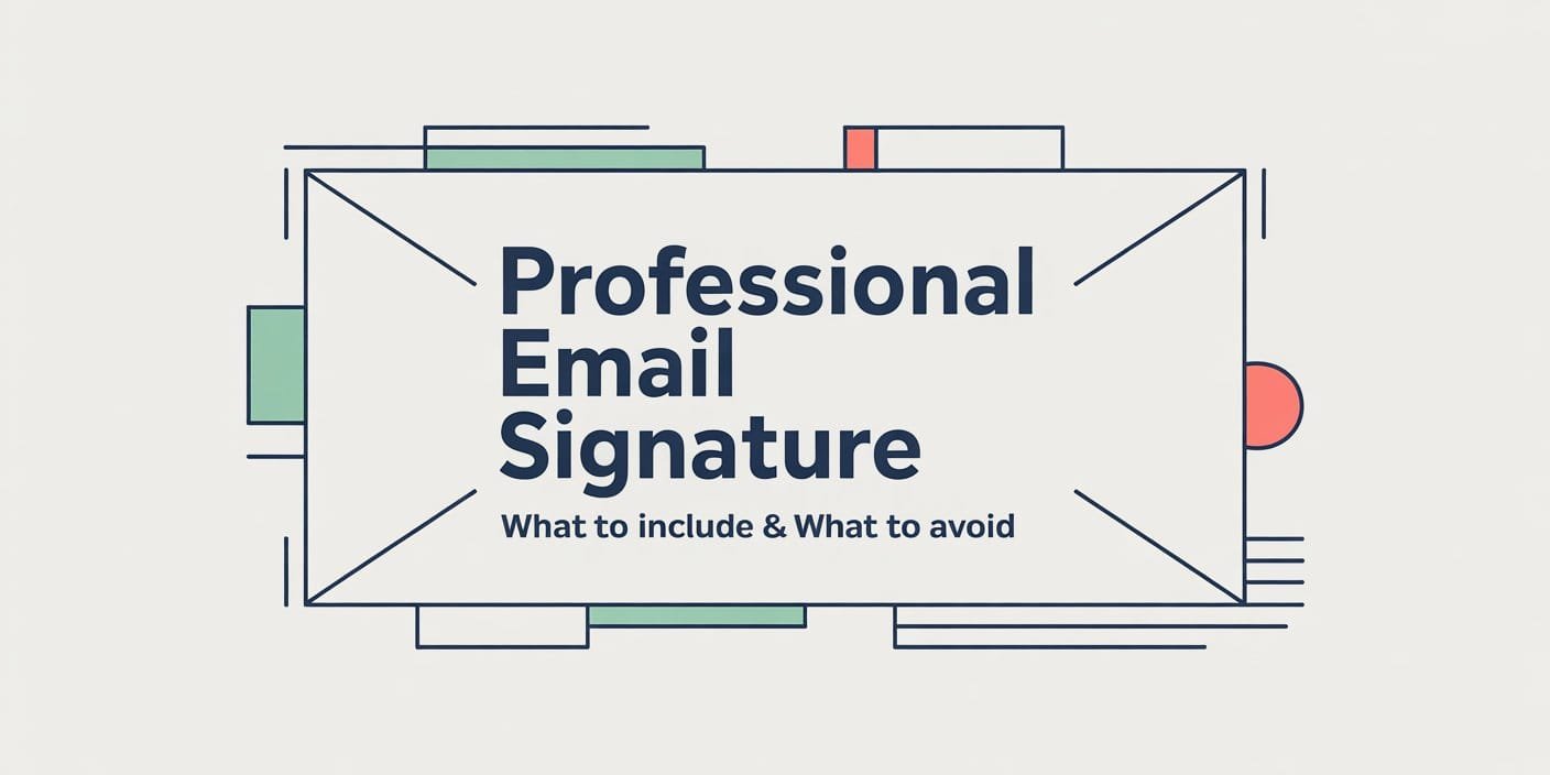 Professional Email Signature