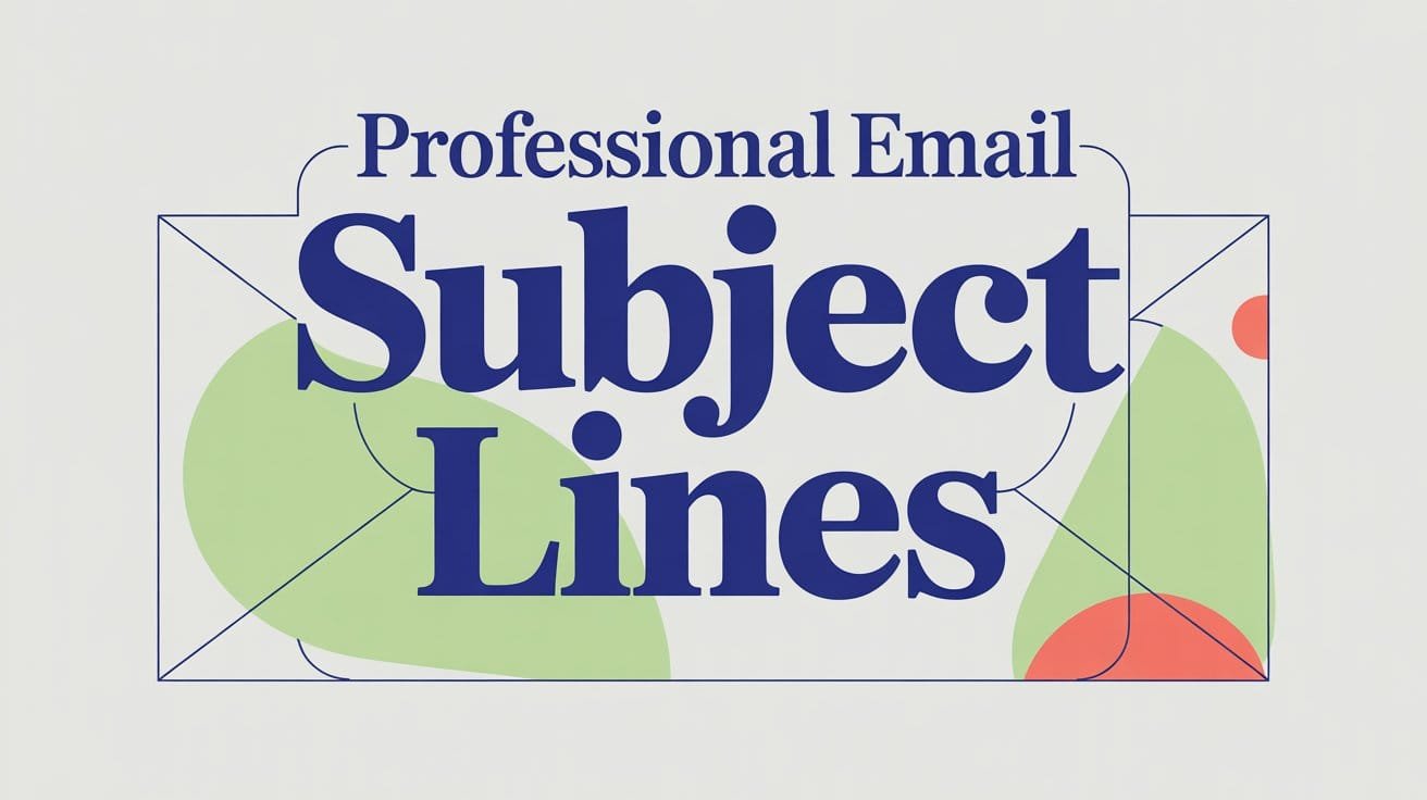 Professional Email Subject Lines