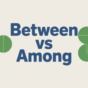 Between vs Among