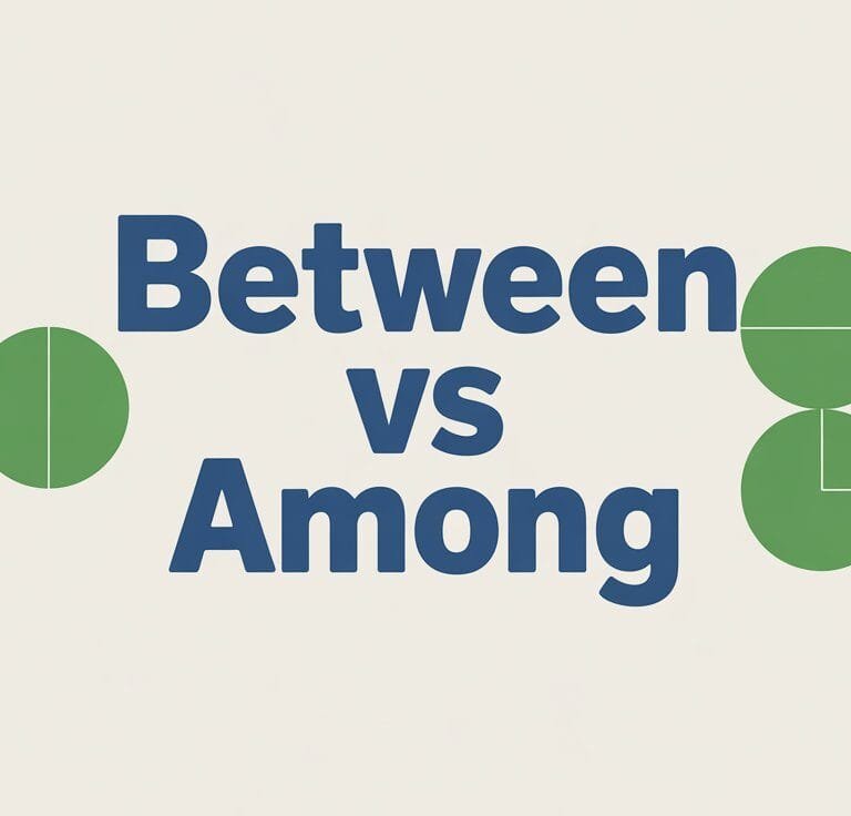 Between vs Among