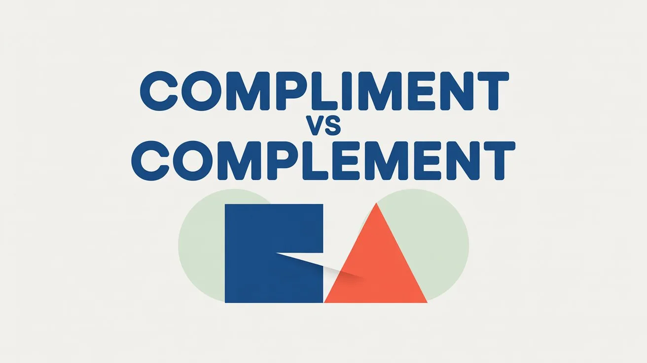 Compliment vs Complement