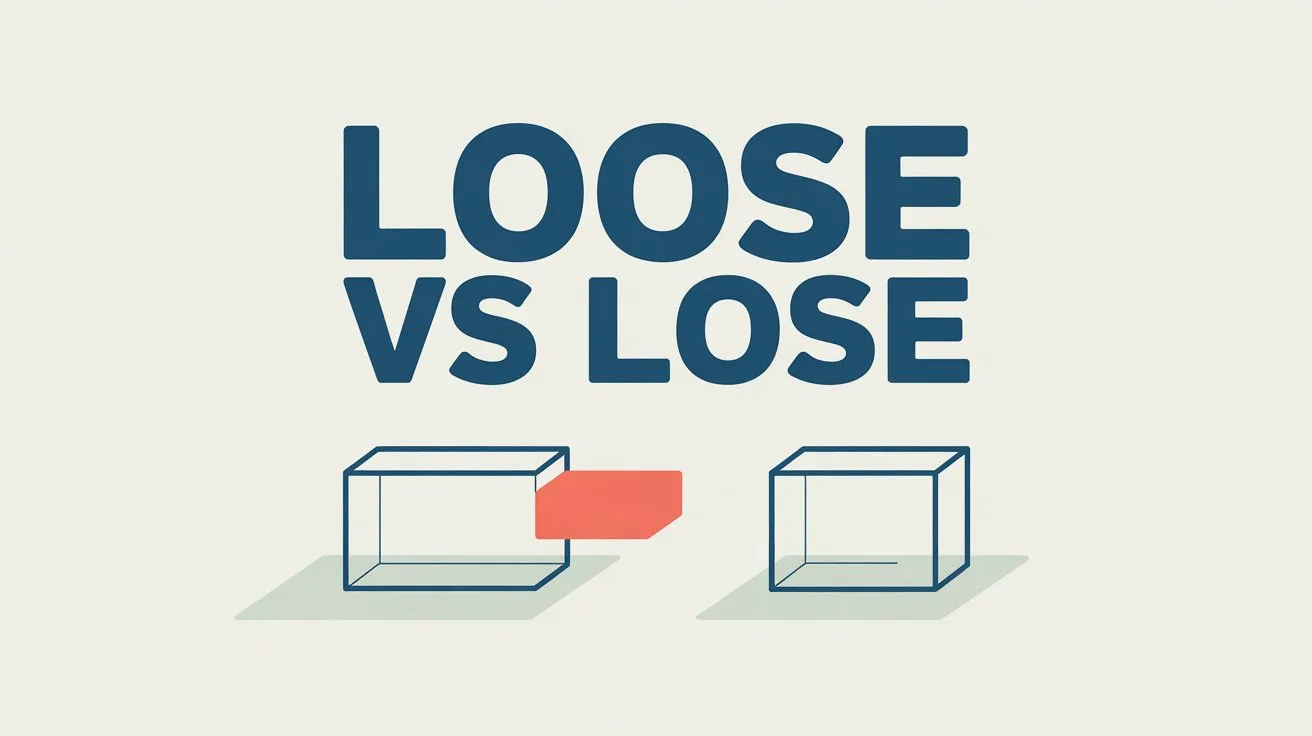 Loose vs Lose