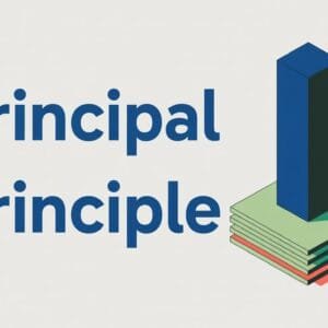 Principal vs Principle