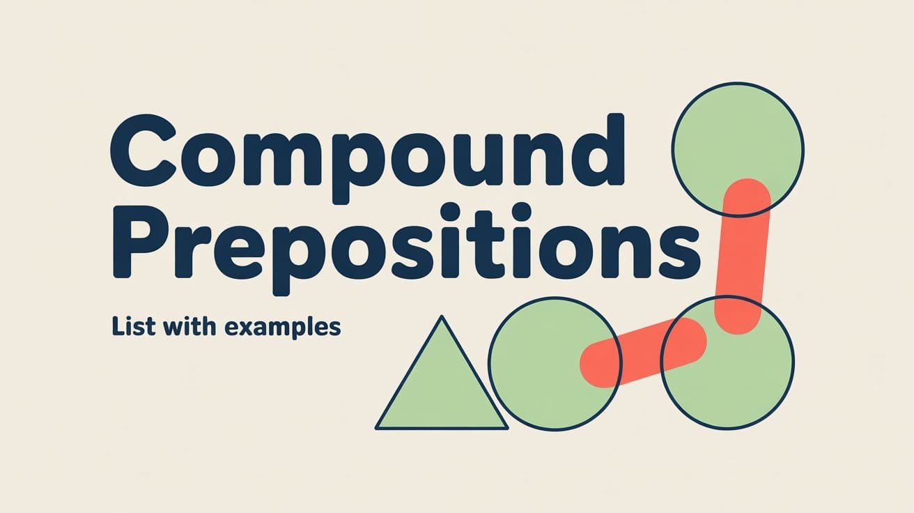 Compound Prepositions in English