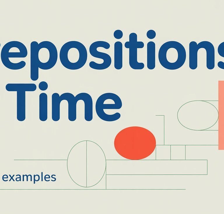 Prepositions of Time List with Examples