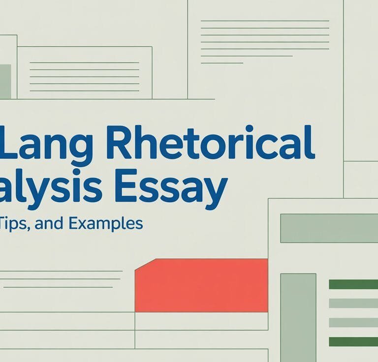 AP Lang Rhetorical Analysis Essay