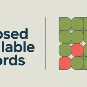 Closed Syllable Words List