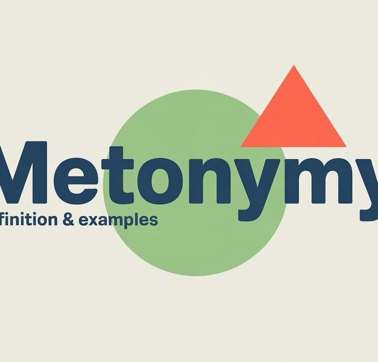 Metonymy Definition and Examples