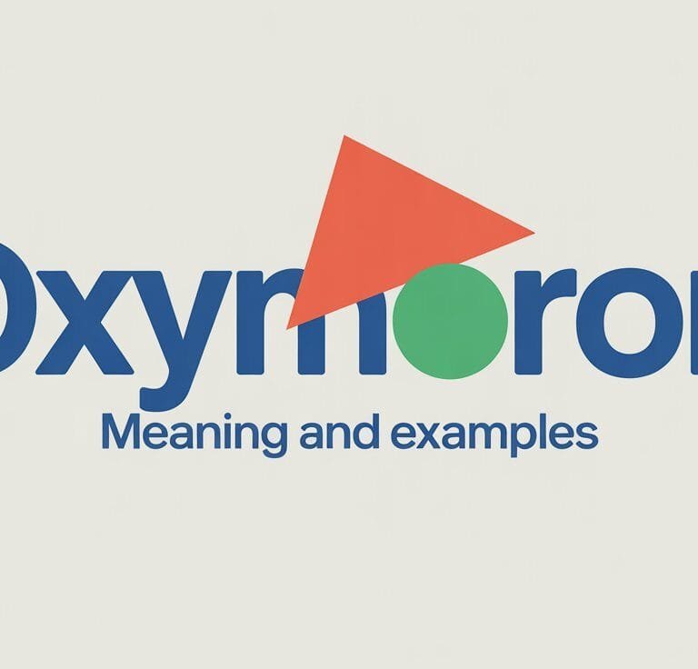 Oxymoron Definition and Examples
