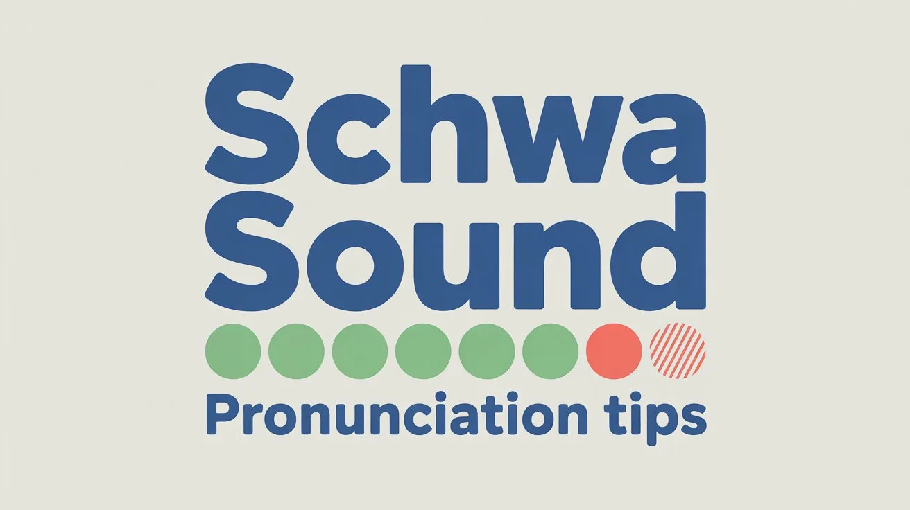 Schwa Sound in English with Pronunciation Tips