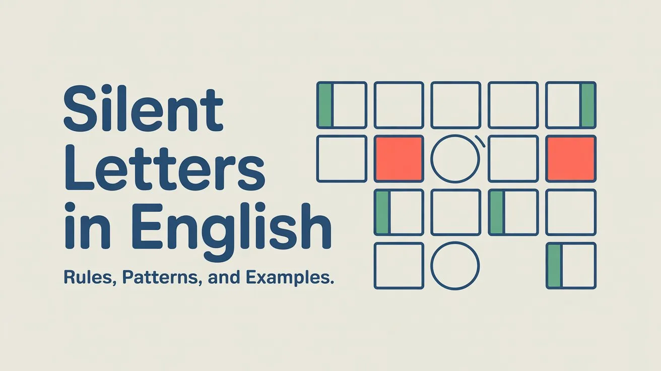 Silent Letters in English Rules and Examples