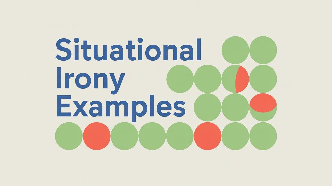 Examples of Situational Irony