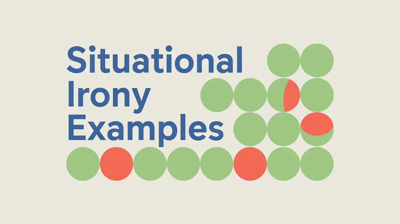 Examples of Situational Irony