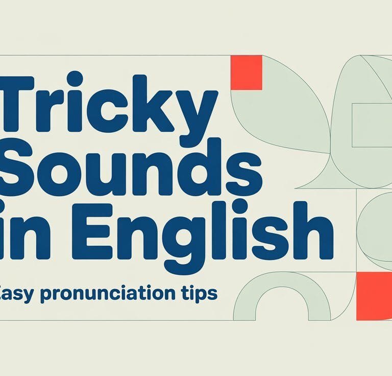 Tricky Sounds in English-Easy Pronunciation Tips