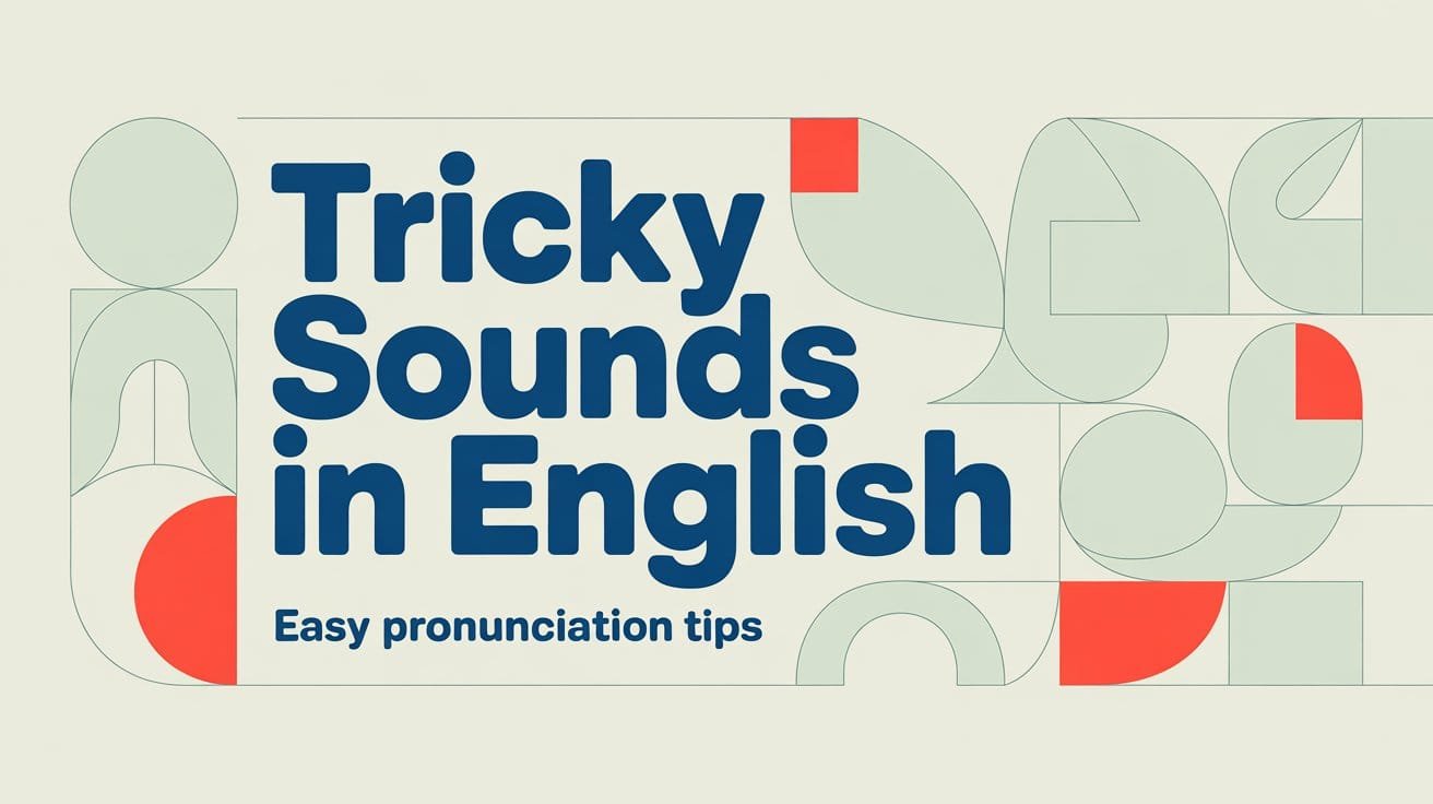 Tricky Sounds in English-Easy Pronunciation Tips