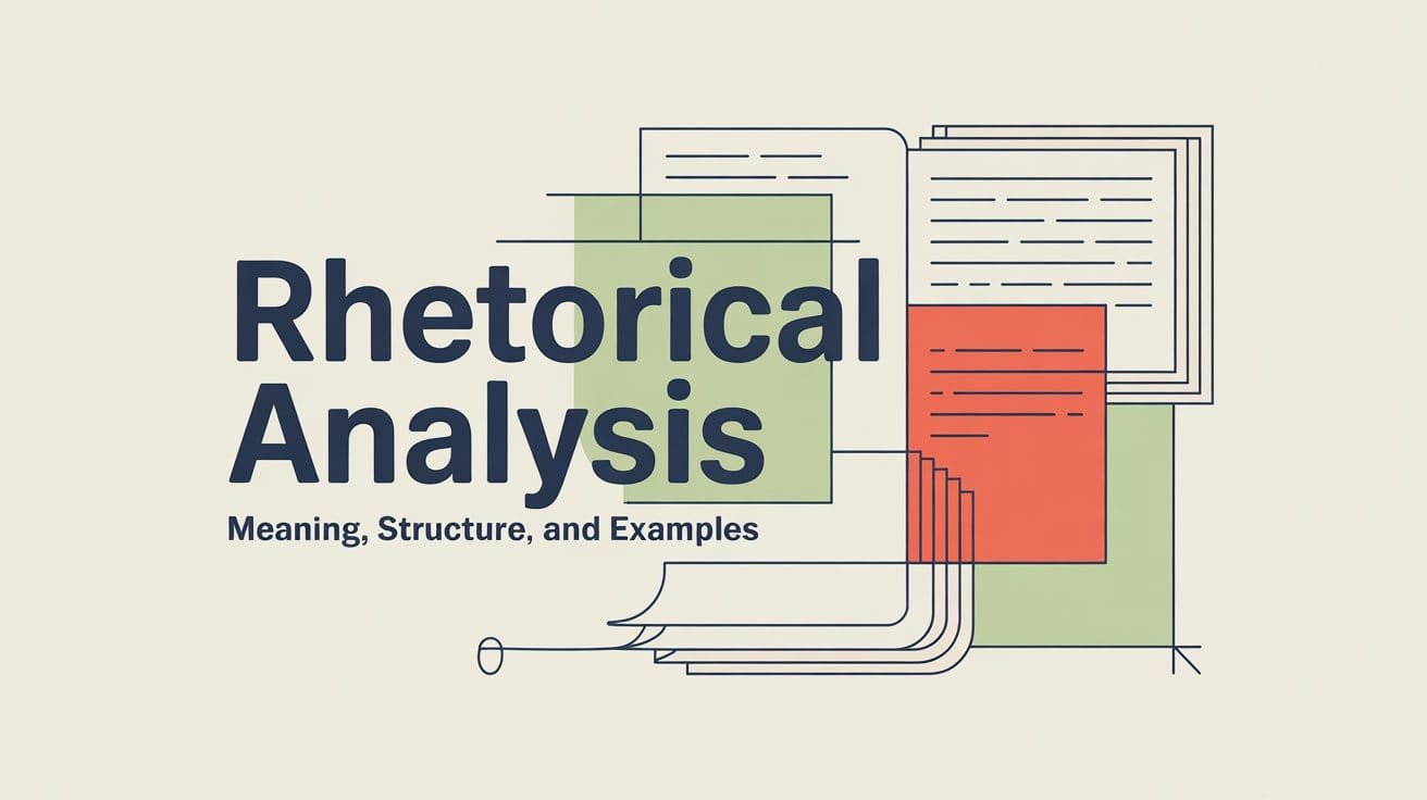 What Is Rhetorical Analysis