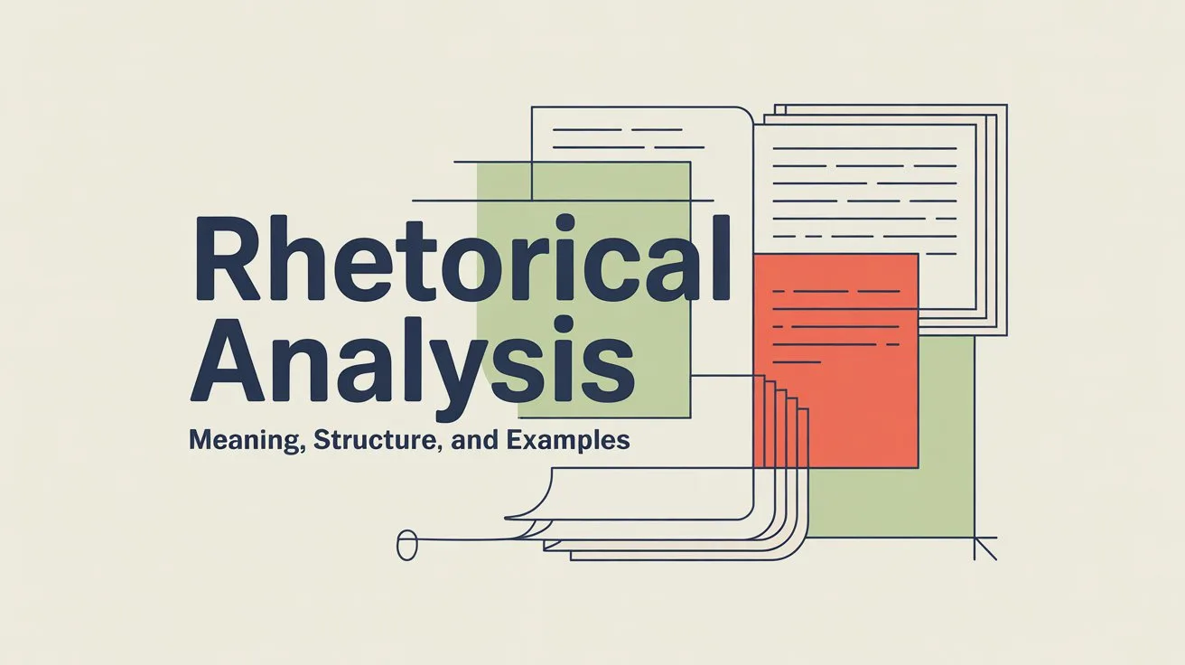 What Is Rhetorical Analysis