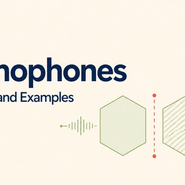 What Are Homophones - Meaning and Examples