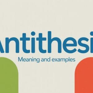 What Is Antithesis-Definition, Meaning, and Examples